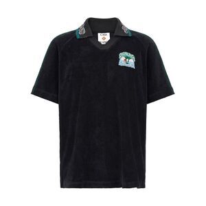Casablanca Men 'Towelling' Jacquard Polo Shirt